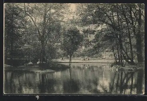 AK Hamburg-Eimsbüttel, Im Park