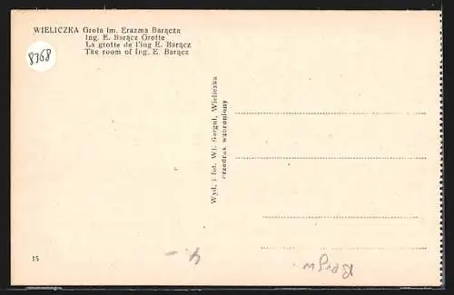 AK Wieliczka, Grota im. Erazma Baracza