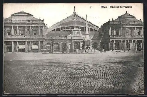 AK Roma, Stazione Ferroviaria, Bahnhof