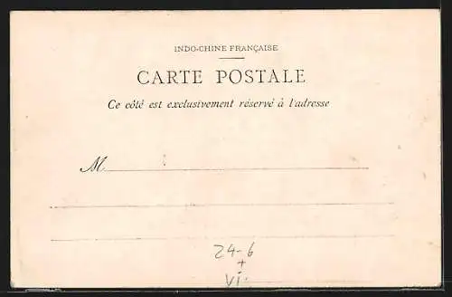 AK Hanoi, Typhon du 7 Juin 1903, Square Paul-Bert