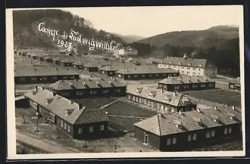 AK Ludwigswinkel, Militärlager aus der Vogelschau