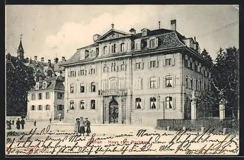 AK Zürich, Haus zum Rechberg