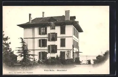 AK Neuchâtel, Hotel-Pension Villa-Belle