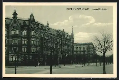 AK Hamburg-Rotherbaum, Moorweidenstrasse