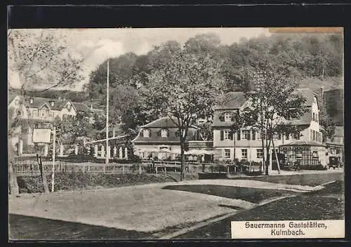 AK Kulmbach, Blick auf Sauermanns Gaststätten