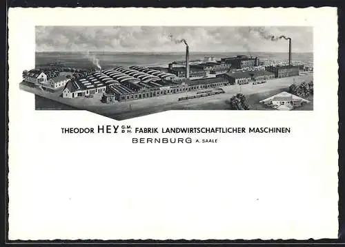 AK Bernburg, T. Hey GmbH Fabrik Landwirtschaftlicher Maschinen