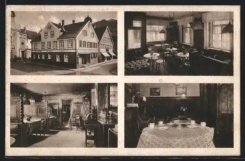 AK Immenstadt /Allgäu, Conditorei u. Café v. Max Kohlhund