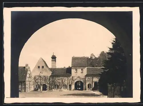 Foto-AK Albert Vennemann: Berlin, Jagdschloss Grunewald