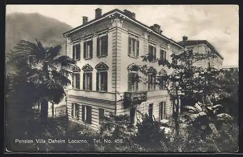AK Locarno, Pension Villa Daheim