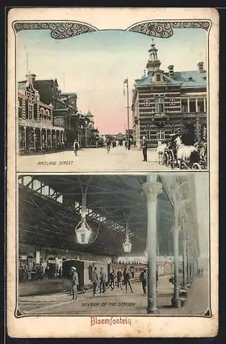 AK Bloemfontein, Interior of the Station, Maitland Street