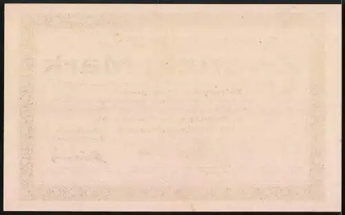 Notgeld Mohrungen 1918, 20 Mark, Kontroll-Nr. 12827