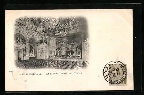 AK Monte Carlo, Casino de Monte-Carlo, La Salle des Concerts