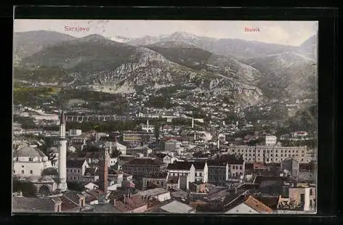 AK Sarajevo, Bistrik, Ortsansicht