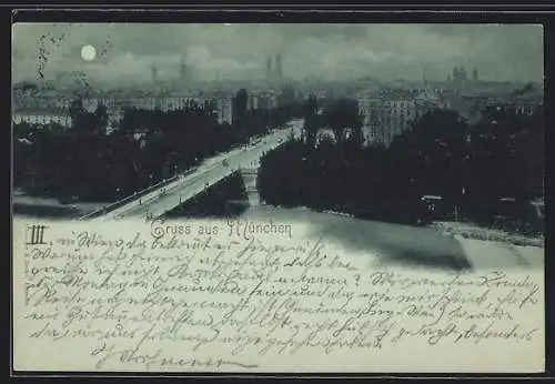 AK München, Gesamtansicht