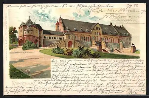 Lithographie Goslar, Kaiserhaus