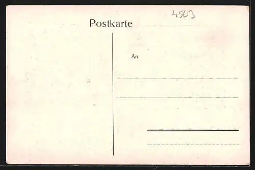 AK Dissen / Westf., Fahnenweihe des Turnvereins am 15. Juni 1907