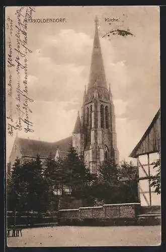 AK Markoldendorf, Ansicht Kirche
