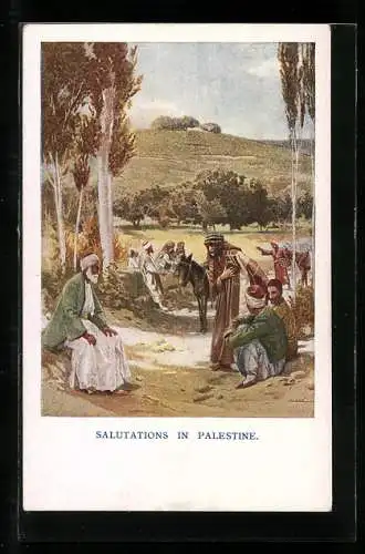 AK Salutations in Palestine