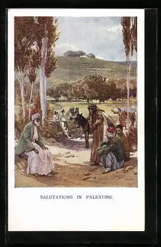 AK Salutations in Palestine