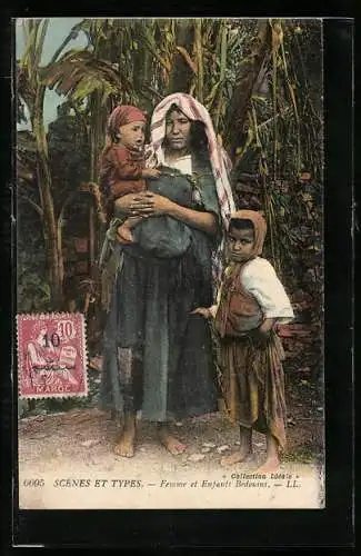 AK Femme et Enfants Bédouins