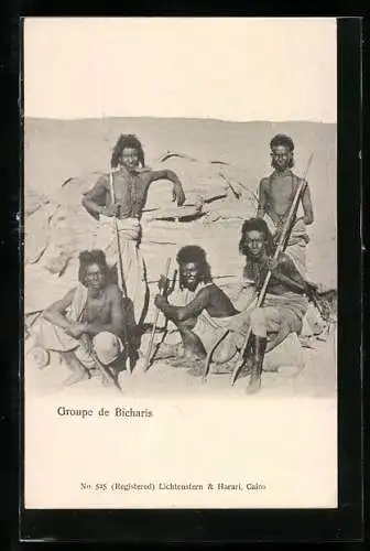 AK Groupe de Bicharis, Afrikanische Männer