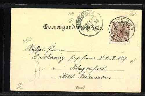 Lithographie Wien, An der Stefanskirche