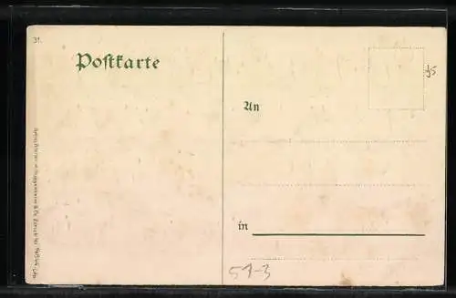 Präge-Lithographie Menschen in Oberbayrischer Tracht zur Kindtaufe, beim Schuhplattlern, zur Hochzeit, ein Bauernhaus