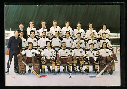 AK Deutsche Eishockey-National-Mannschaft 1971