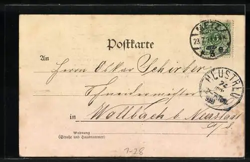 AK Unser Bismarck sitzt in seinem Sessel