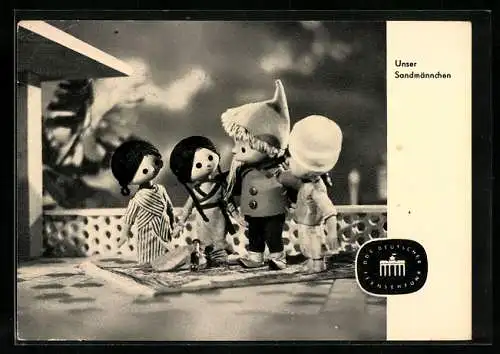 AK Sandmann beim Kleinen Muck