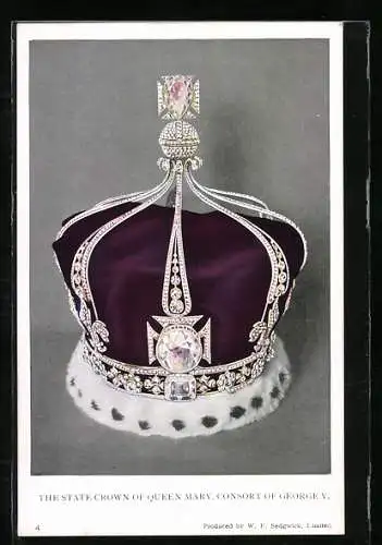 AK The State Crown of Queen Mary, Consort of George V.