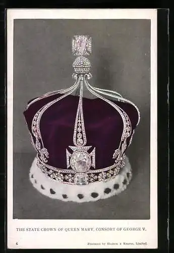 AK The State Crown of Queen Mary, Consort of George V.