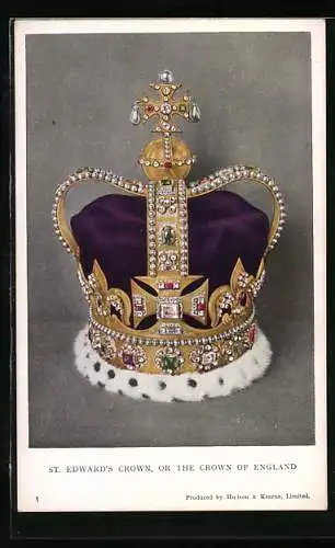 AK St. Edward`s Crown or the Crown of England