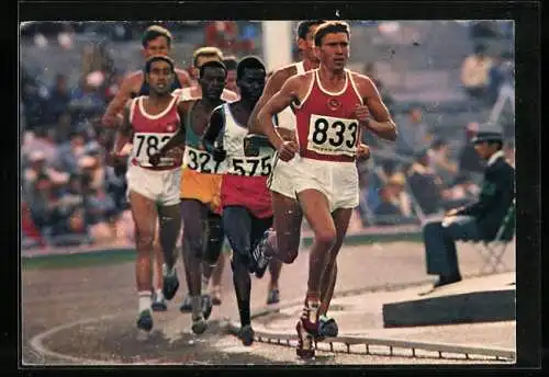 AK Mexiko, 5000m Lauf, Zweiter Vorlauf 1968