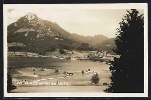 AK Fuschl am See, Ortsansicht mit Schober