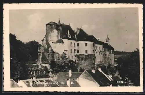 AK Raabs a. d. Th. /N.D., Schloss-Ansicht