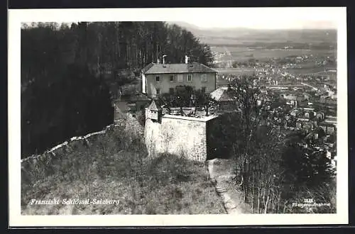 AK Salzburg, Restauration Franziski-Schlössl am Kapuzinerberg