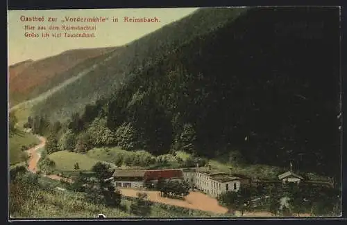 AK Reimsbach, Gasthof zur Vordermühle