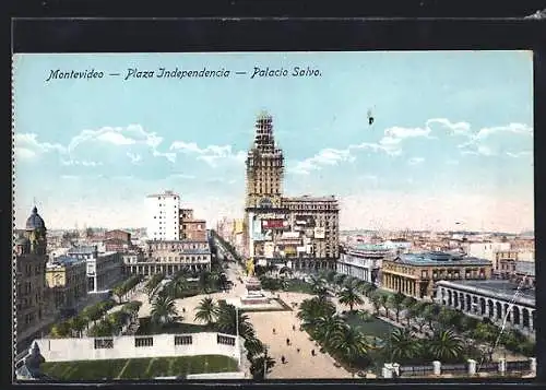 AK Montevideo, Plaza Independencia, Palacio Salvo