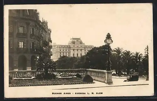 AK Buenos Aires, Avenida L. N. Alem