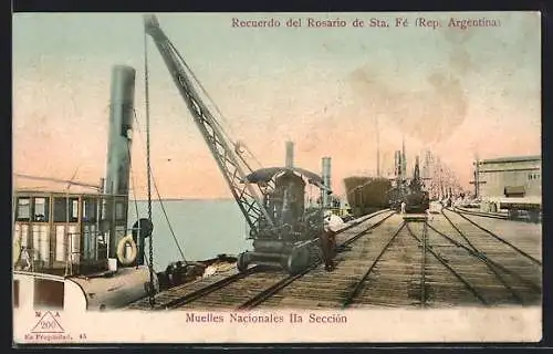 AK Rosario de Sta. Fé, Muelles Nacionales Ila Sección