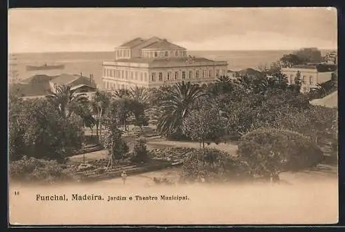 AK Funchal, Madeira, Jardin e Theatro Municipal