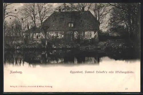AK Hamburg-Eppendorf, Samuel Heineke`s erste Wirkungsstätte