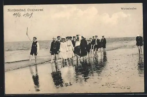 AK Cuxhaven, Wattenlaufen