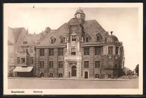 AK Buxtehude, Partie am Rathaus