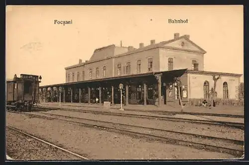 AK Focsani, Blick zum Bahnhof