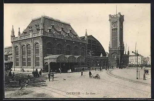AK Ostende, La Gare