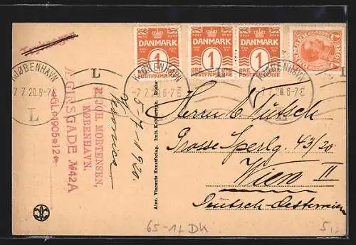 AK Kobenhavn, Personbanegaard, Bahnhof