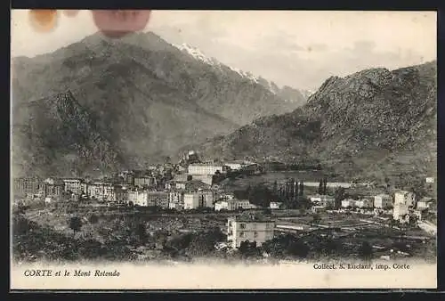 AK Corte, Panorama et le Mont-Rotondo