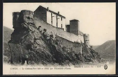 AK Corte, Le Château-Fort bâti en 1445 par Vincentello d`Istria